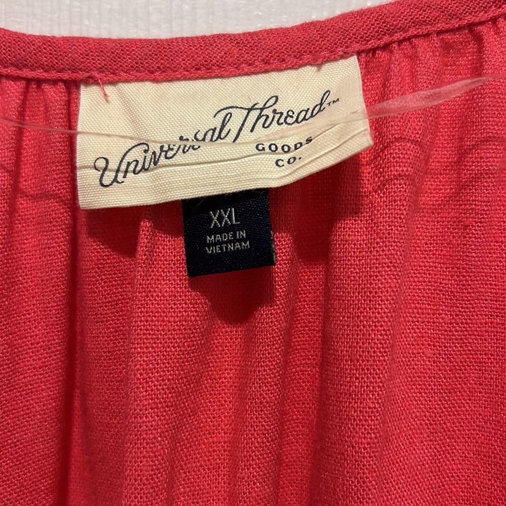 Universal Thread Linen Mini Shift Dress - Picture 4 of 5